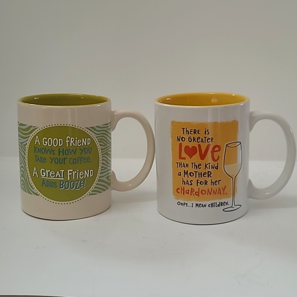 Hallmark Shoebox humorous mugs